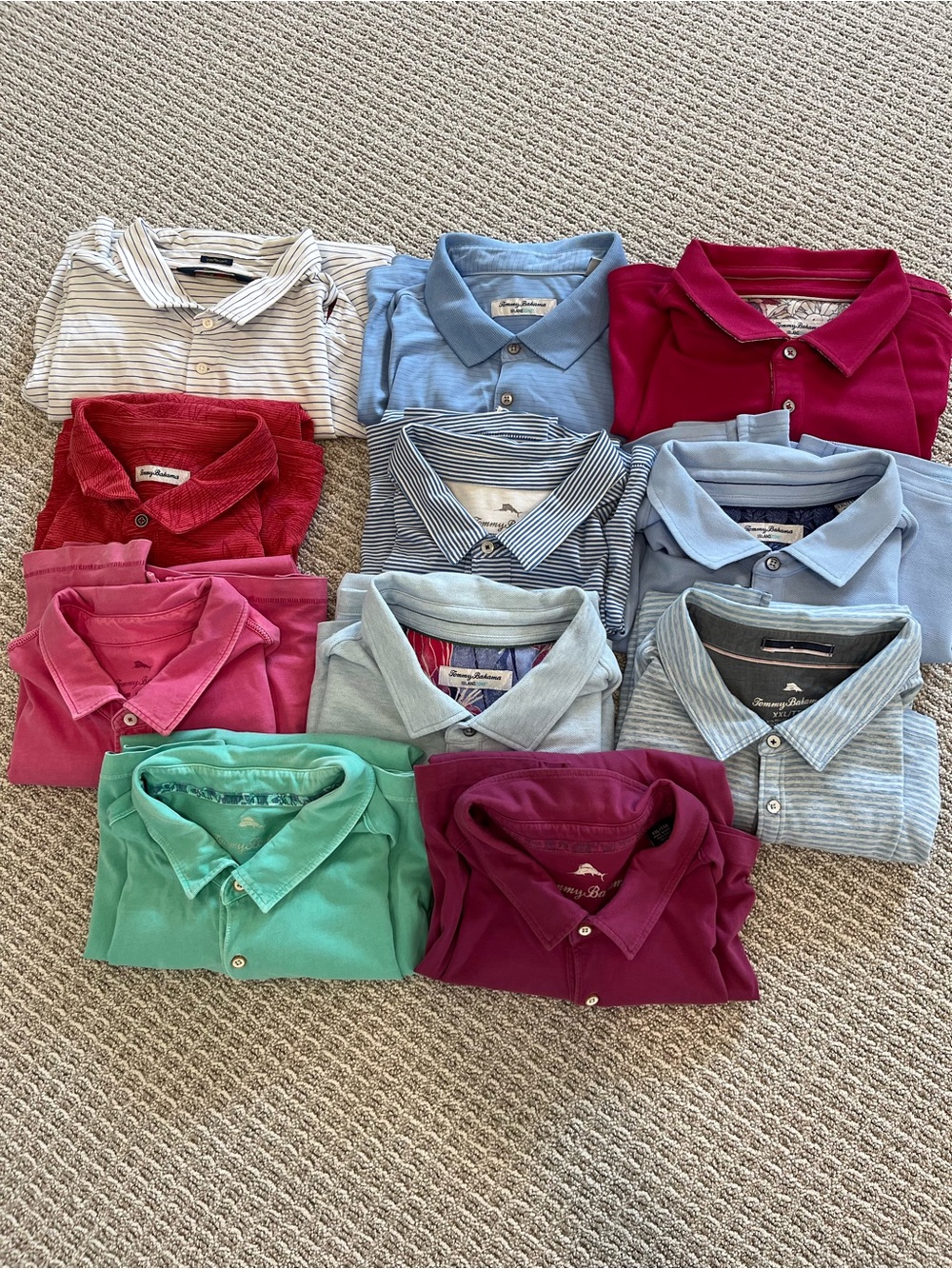 10 Shirt Bundle! Tommy Bahama Polo XXL